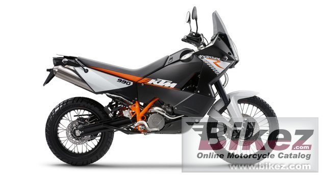 Big KTM 990 adventure r picture and wallpaper from Bikez.com